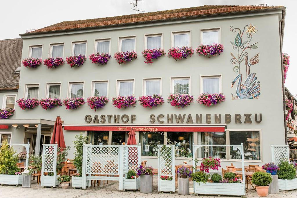 Hotel Brauereigasthof Schwanenbraeu Эберманнштадт Экстерьер фото